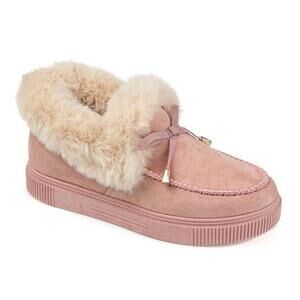 Journee Collection Women's Tru Comfort Foam Midnight Slipper Shoes Blush